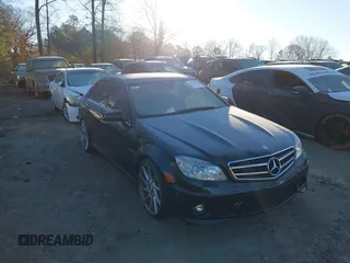 2011 Mercedes-Benz C C 63 AMG with VIN WDDGF7HB4BF528125, listed as a IAAI auction lot 41416105 with 99,902 mi miles. Bid and sale history available at carsss.com. Image 1.