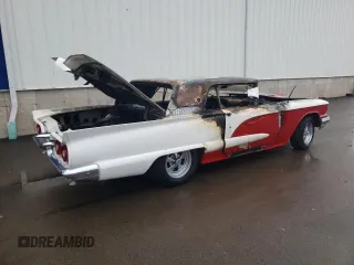 1958 Ford Thunderbird with VIN H8Y1159760000000, listed as a Copart auction lot 79226744 with Not Provided miles and Non Repairable. Bid and sale history available at DreamBid. Image 3.