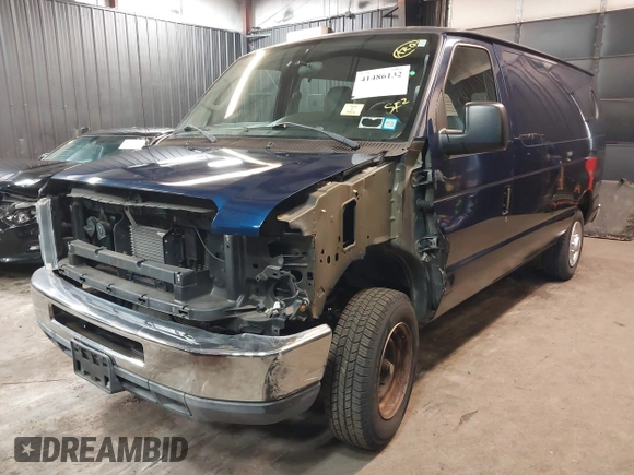 2011 Ford Econoline Cargo Commercial with VIN 1FTNE1EW0BDA89204, listed as a IAAI auction lot 41486132 with 34,930 mi miles and . Bid and sale history available at DreamBid. Image 2.
