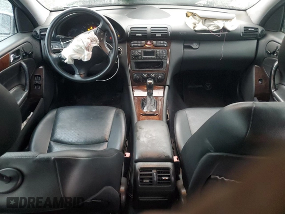 2003 Mercedes-Benz C 240 with VIN WDBRH81J23F350302, listed as a Copart auction lot 47828305 with 138,008 mi miles and Clean title. Bid and sale history available at DreamBid. Image 8.