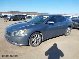 2011 Nissan Maxima 3.5 S with VIN 1N4AA5AP6BC853309, listed as a IAAI auction lot 41722232 with 166,973 mi miles. Bid and sale history available at carsss.com. Image 2.