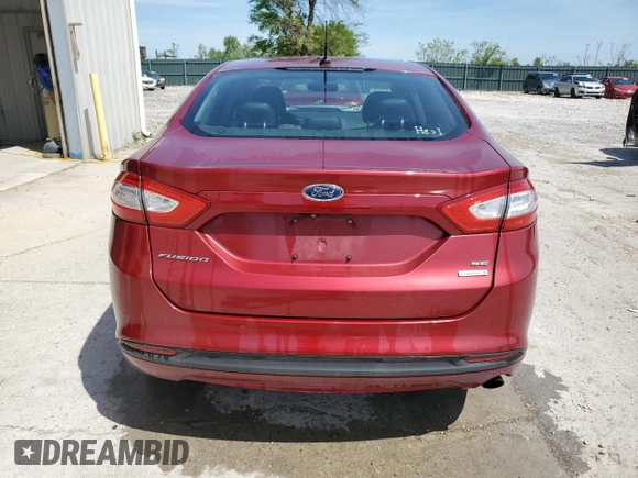 2014 Ford Fusion SE with VIN 3FA6P0HD6ER372923, listed as a Copart auction lot 53810855 with 170,090 mi miles and Salvage Title. Bid and sale history available at DreamBid. Image 6.