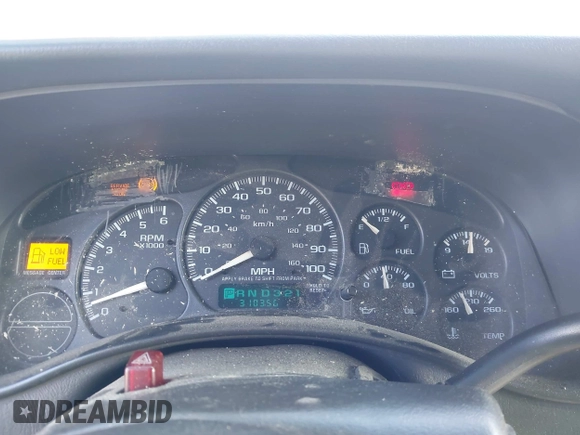 2002 Chevrolet Silverado 1500 LT with VIN 2GCEK19T421294092, listed as a IAAI auction lot 42149597 with 310,350 mi miles. Bid and sale history available at carsss.com. Image 7.