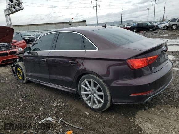 2015 Audi A3 2.0T Prestige with VIN WAUKFGFF9F1042727, listed as a Copart auction lot 48142764 with 98,712 mi miles. Bid and sale history available at carsss.com. Image 2.