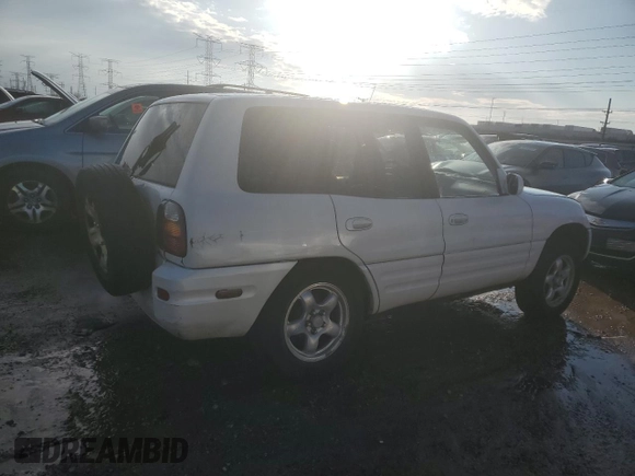 1999 Toyota RAV4 with VIN JT3GP10V7X7063436, listed as a Copart auction lot 42700055 with 159,001 mi miles and Salvage Title. Bid and sale history available at DreamBid. Image 3.
