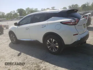 2015 Nissan Murano SV z VIN 5N1AZ2MG2FN273462, wystawiony jako Copart lot #53375645 z przebiegiem 132 105 mil mil oraz Szkoda całkowita • Salvage title. Historia ofert i sprzedaży dostępna na DreamBid. Obrazek 2.