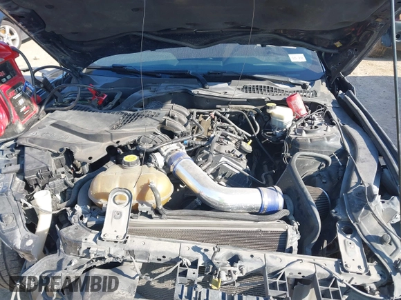 2015 Ford Mustang V6 with VIN 1FA6P8AM4F5349329, listed as a IAAI auction lot 41699016 with 112,008 mi miles and . Bid and sale history available at DreamBid. Image 10.