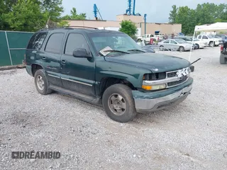 2001 Chevrolet Tahoe LT with VIN 1GNEC13T11R138465, listed as a IAAI auction lot 42447716 with Not provided miles and . Bid and sale history available at DreamBid. Image 1.
