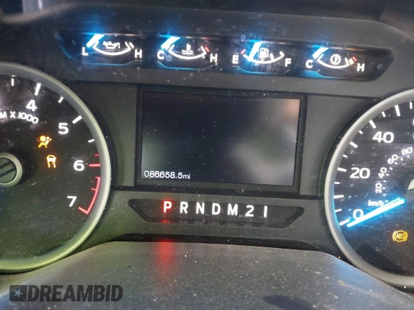 2015 Ford F-150 XL with VIN 1FTEW1CF1FKF21879, listed as a IAAI auction lot 41432470 with 86,658 mi miles. Bid and sale history available at carsss.com. Image 7.