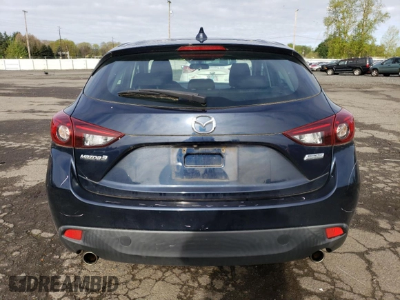 2015 Mazda 3 i Touring with VIN 3MZBM1L78FM235597, listed as a Copart auction lot 51717005 with 57,186 mi miles and Salvage title. Bid and sale history available at DreamBid. Image 6.