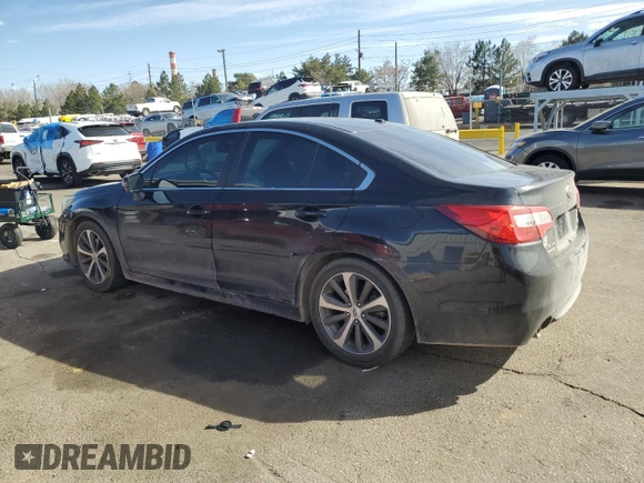 2015 Subaru Legacy 3.6R Limited with VIN 4S3BNEN63F3043193, listed as a Copart auction lot 48810575 with 124,907 mi miles and Salvage Title. Bid and sale history available at carsss.com. Image 2.