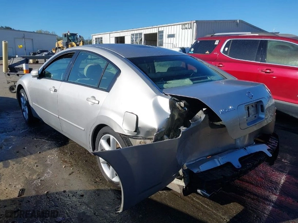 2004 Nissan Maxima SE with VIN 1N4BA41E34C837553, listed as a IAAI auction lot 41897639 with 1 mi miles. Bid and sale history available at carsss.com. Image 3.
