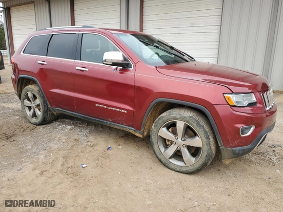 2015 Jeep Grand Cherokee Limited with VIN 1C4RJFBM1FC112689, listed as a Copart auction lot 48201275 with 180,568 mi miles and Clean Title. Bid and sale history available at carsss.com. Image 4.