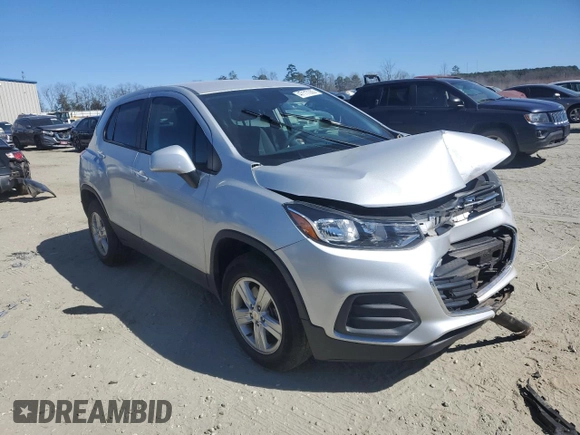 2022 Chevrolet Trax LS with VIN KL7CJNSMXNB513370, listed as a Copart auction lot 47117355 with 35,858 mi miles and Salvage Title. Bid and sale history available at carsss.com. Image 4.