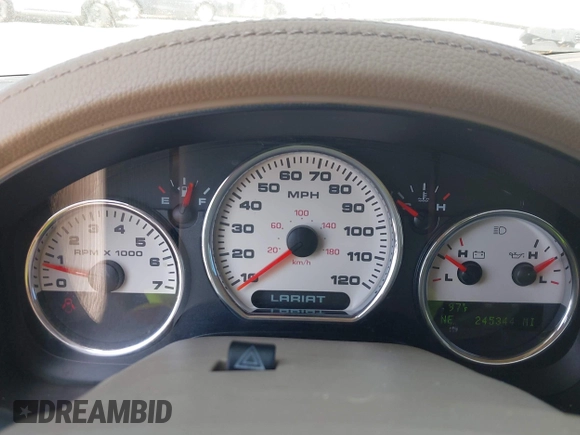 2005 Ford F-150 XLT z VIN 1FTPW14595KD94652, wystawiony jako IAAI lot #42766074 z przebiegiem 245 344 mil mil oraz . Historia ofert i sprzedaży dostępna na DreamBid. Obrazek 7.