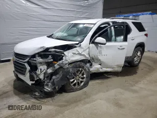 2019 Chevrolet Traverse LT Cloth with VIN 1GNEVGKW0KJ194146, listed as a Copart auction lot 46256905 with 118,487 mi miles and Salvage Title. Bid and sale history available at carsss.com. Image 1.