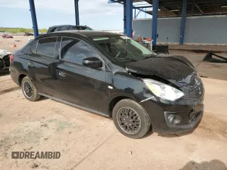 2020 Mitsubishi Mirage ES with VIN ML32F3FJ1LHF02312, listed as a Copart auction lot 59637925 with 49,770 mi miles and Salvage title. Bid and sale history available at DreamBid. Image 4.
