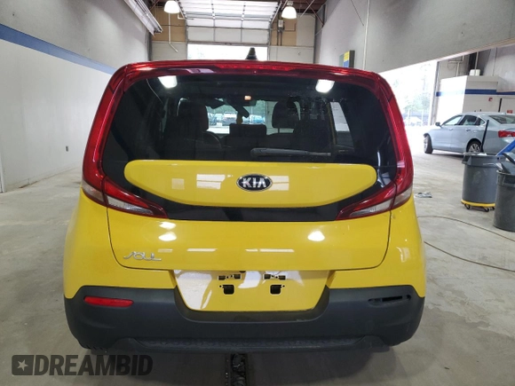 2020 Kia Soul LX with VIN KNDJ23AU7L7108127, listed as a Copart auction lot 50290515 with 50,476 mi miles and Salvage Title. Bid and sale history available at carsss.com. Image 6.