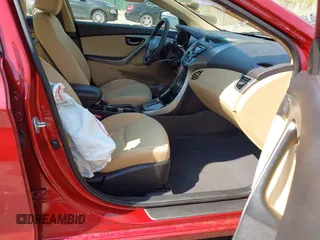 2013 Hyundai Elantra GLS z VIN 5NPDH4AE4DH405444, wystawiony jako IAAI lot #42201093 z przebiegiem 125 900 mil mil oraz . Historia ofert i sprzedaży dostępna na DreamBid. Obrazek 5.
