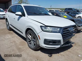 2018 Audi Q7 Prestige z VIN WA1VAAF74JD036128, wystawiony jako IAAI lot #42038586 z przebiegiem 96 167 mil mil oraz . Historia ofert i sprzedaży dostępna na DreamBid. Obrazek 1.