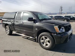 2004 Nissan Titan SE with VIN 1N6AA06A34N578875, listed as a Copart auction lot 81799754 with 240,085 mi miles and Salvage Title. Bid and sale history available at carsss.com. Image 4.