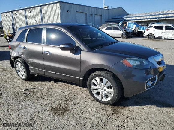 2010 Acura RDX Tech Pkg with VIN 5J8TB1H55AA004930, listed as a Copart auction lot 42621225 with 110,179 mi miles and Salvage Title. Bid and sale history available at carsss.com. Image 4.