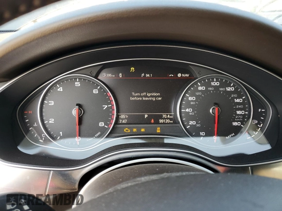 2013 Audi A6 3.0T Prestige with VIN WAUHGAFC9DN077946, listed as a Copart auction lot 62783323 with 99,120 mi miles and Clean Title. Bid and sale history available at carsss.com. Image 9.