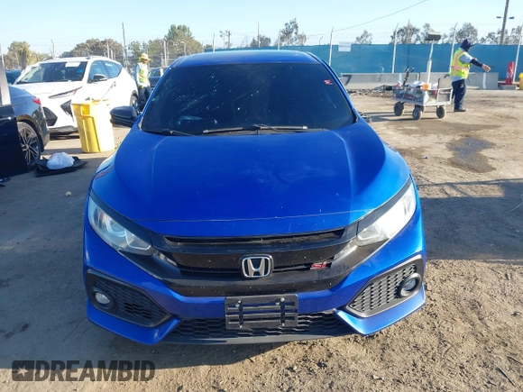 2018 Honda Civic Si with VIN 2HGFC1E56JH700325, listed as a IAAI auction lot 42007770 with 101,386 mi miles and . Bid and sale history available at DreamBid. Image 12.