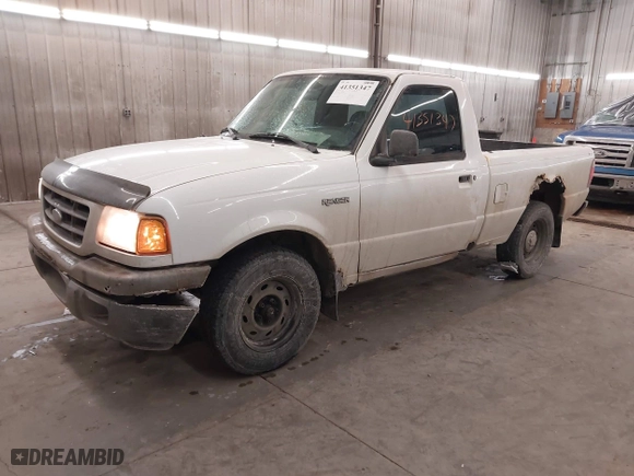 2003 Ford Ranger XL with VIN 1FTYR10U73PA19688, listed as a IAAI auction lot 41351347 with 296,440 mi miles. Bid and sale history available at carsss.com. Image 2.