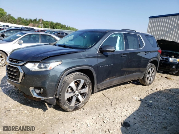 2018 Chevrolet Traverse LT Leather with VIN 1GNERHKW3JJ129056, listed as a Copart auction lot 63459524 with 131,280 mi miles and Salvage Title. Bid and sale history available at carsss.com. Image 1.