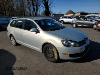 2010 Volkswagen Jetta SportWagen S with VIN 3VWKX7AJ6AM660172, listed as a Copart auction lot 82675194 with 117,984 mi miles and Salvage Title. Bid and sale history available at carsss.com. Image 4.