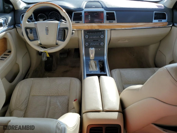 2012 Lincoln MKS with VIN 1LNHL9DR1CG801907, listed as a Copart auction lot 89003845 with 140,961 mi miles and Salvage Title. Bid and sale history available at carsss.com. Image 8.