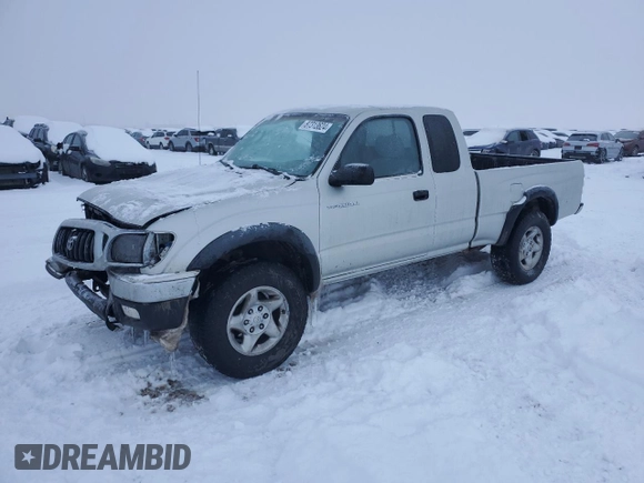 2002 Toyota Tacoma with VIN 5TEWM72N32Z145245, listed as a Copart auction lot 87313624 with 206,387 mi miles and Clean title. Bid and sale history available at DreamBid. Image 1.