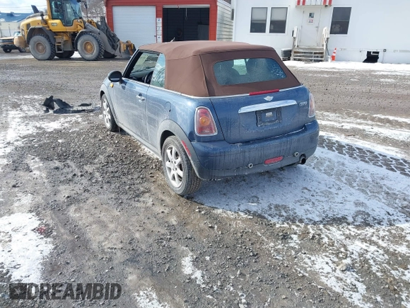 2010 MINI Convertible with VIN WMWMR3C50ATZ18845, listed as a IAAI auction lot 41394025 with 78,872 mi miles and . Bid and sale history available at DreamBid. Image 3.