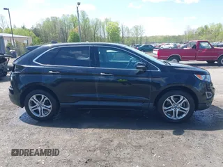 2015 Ford Edge Titanium with VIN 2FMTK4K92FBB42637, listed as a IAAI auction lot 41968659 with 99,667 mi miles. Bid and sale history available at carsss.com. Image 14.