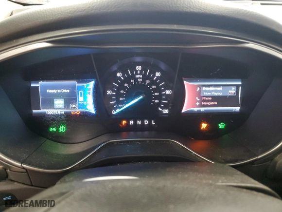 2014 Ford Fusion Titanium Hybrid with VIN 3FA6P0RU9ER156384, listed as a Copart auction lot 53856705 with 159,075 mi miles and Clean Title. Bid and sale history available at carsss.com. Image 9.