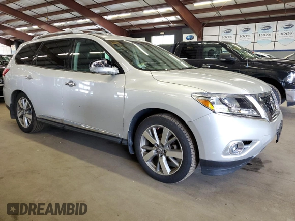 2014 Nissan Pathfinder S with VIN 5N1AR2MM4EC687777, listed as a Copart auction lot 61785445 with 137,891 mi miles and Clean title. Bid and sale history available at DreamBid. Image 4.