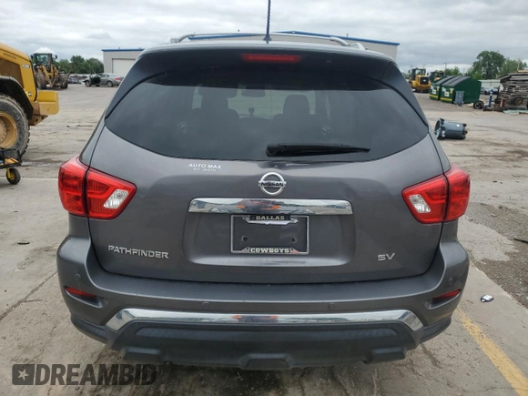 2017 Nissan Pathfinder S with VIN 5N1DR2MN0HC911721, listed as a Copart auction lot 55223785 with 98,049 mi miles and Clean Title. Bid and sale history available at DreamBid. Image 6.