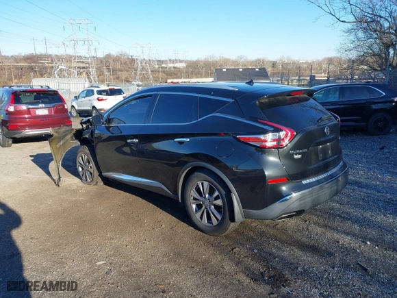 2015 Nissan Murano SL with VIN 5N1AZ2MH4FN234512, listed as a IAAI auction lot 41099415 with 86,365 mi miles. Bid and sale history available at carsss.com. Image 3.