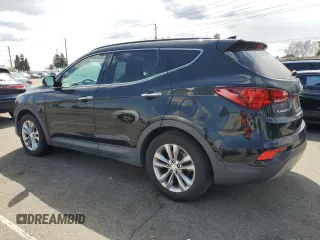 2017 Hyundai Santa Fe Sport 2.0T with VIN 5NMZU4LA9HH039205, listed as a Copart auction lot 51865695 with 176,842 mi miles and Clean Title. Bid and sale history available at carsss.com. Image 2.