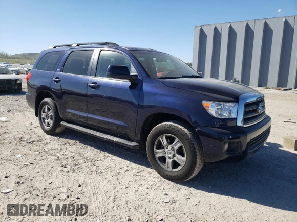 2010 Toyota Sequoia SR5 with VIN 5TDBW5G14AS033956, listed as a Copart auction lot 88117245 with 245,336 mi miles and Salvage Title. Bid and sale history available at carsss.com. Image 4.