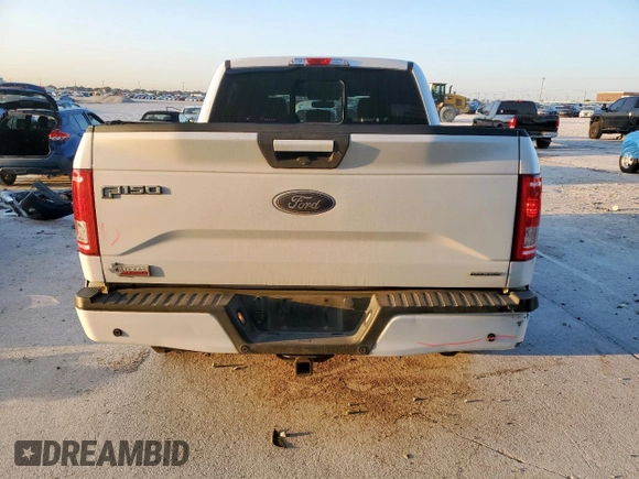 2016 Ford F-150 XL with VIN 1FTEW1CF7GKD22532, listed as a Copart auction lot 53856915 with 202,289 mi miles and Salvage Title. Bid and sale history available at carsss.com. Image 6.