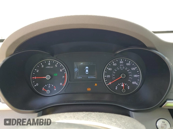 2016 Kia Optima EX with VIN 5XXGU4L36GG007947, listed as a Copart auction lot 58442435 with 81,559 mi miles and Salvage title. Bid and sale history available at DreamBid. Image 9.