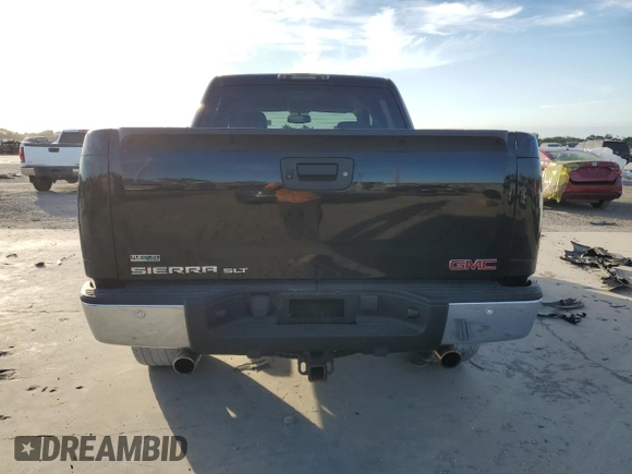 2010 GMC Sierra 1500 SLT with VIN 3GTRCWE03AG287390, listed as a Copart auction lot 87533655 with 163,253 mi miles and Salvage title. Bid and sale history available at DreamBid. Image 6.