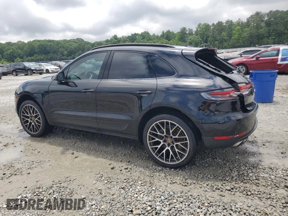 2021 Porsche Macan S with VIN WP1AB2A56MLB36771, listed as a Copart auction lot 59858095 with Not provided miles and Salvage title. Bid and sale history available at DreamBid. Image 2.