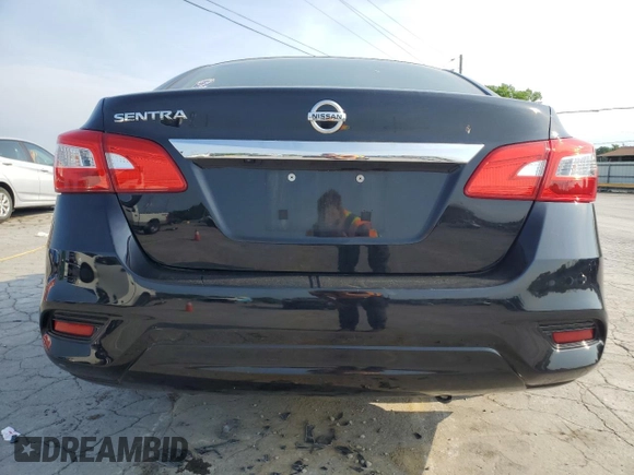 2019 Nissan Sentra S z VIN 3N1AB7AP3KY383463, wystawiony jako Copart lot #54905165 z przebiegiem 62 955 mil mil oraz Szkoda całkowita • Salvage title. Historia ofert i sprzedaży dostępna na DreamBid. Obrazek 6.