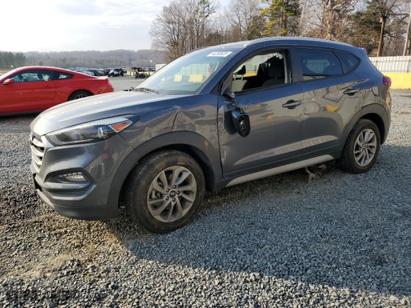2017 Hyundai Tucson SE with VIN KM8J3CA43HU510549, listed as a Copart auction lot 44200525 with 92,899 mi miles and Salvage Title. Bid and sale history available at carsss.com. Image 1.