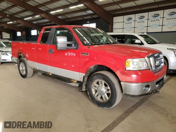 2008 Ford F-150 XLT with VIN 1FTPX14548FB98743, listed as a Copart auction lot 53131935 with 158,678 mi miles and Clean Title. Bid and sale history available at carsss.com. Image 4.