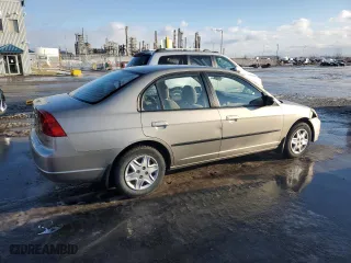 2003 Honda Civic DX with VIN 2HGES16483H914854, listed as a Copart auction lot 84275274 with 20,803 mi miles and Salvage Title. Bid and sale history available at carsss.com. Image 3.