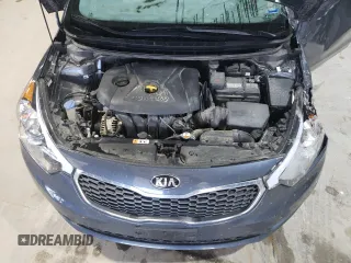 2016 Kia Forte LX with VIN KNAFK4A64G5568874, listed as a Copart auction lot 51670265 with 89,877 mi miles and Salvage Title. Bid and sale history available at carsss.com. Image 11.